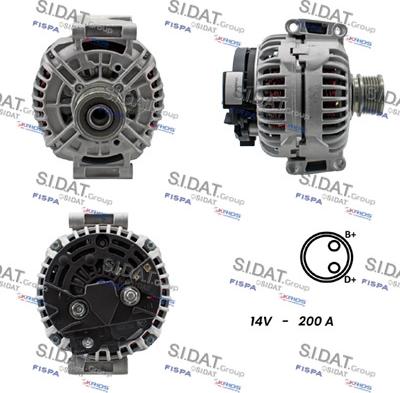 Fispa A12BH0561A2 - Alternator car-mod.net