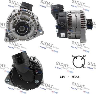Fispa A12BH0501A2 - Alternator car-mod.net