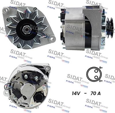 Fispa A12BH0629A2 - Alternator car-mod.net