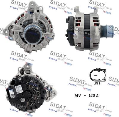 Fispa A12BH0097 - Alternator car-mod.net