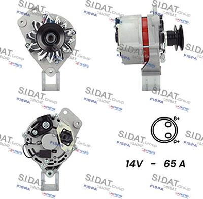 Fispa A12BH0129A2 - Alternator car-mod.net