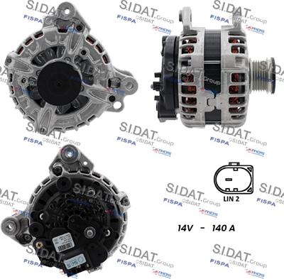 Fispa A12BH0882 - Alternator car-mod.net
