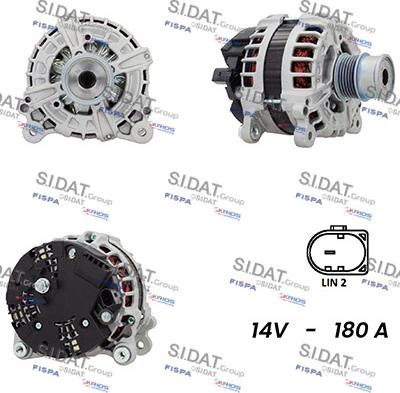 Fispa A12BH0877AS - Alternator car-mod.net