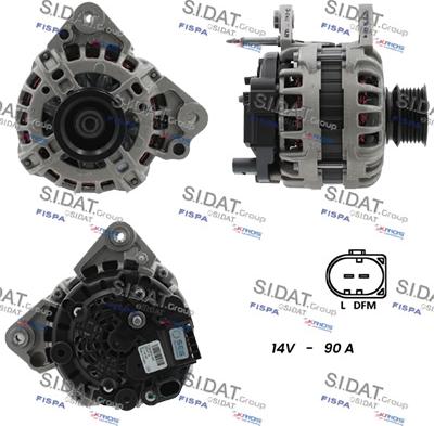 Fispa A12BH0399 - Alternator car-mod.net