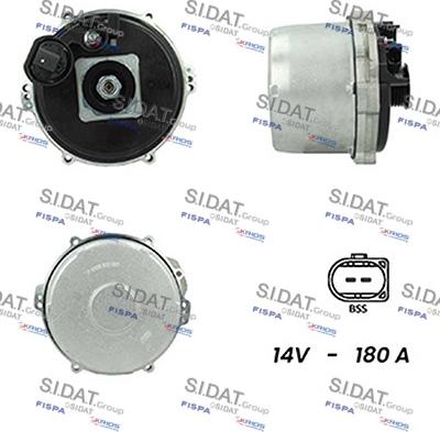 Fispa A12BH0379A2 - Alternator car-mod.net
