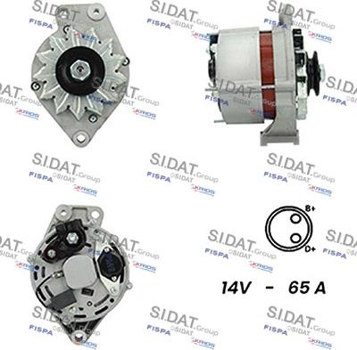 Fispa A12BH0253A2 - Alternator car-mod.net