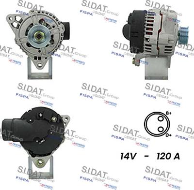 Fispa A12BH0736A2 - Alternator car-mod.net