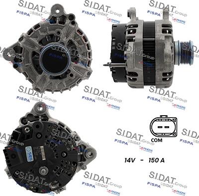 Fispa A12BH1342 - Alternator car-mod.net