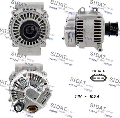 Fispa A12DE1218A2 - Alternator car-mod.net