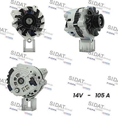 Fispa A12DR1101A2 - Alternator car-mod.net