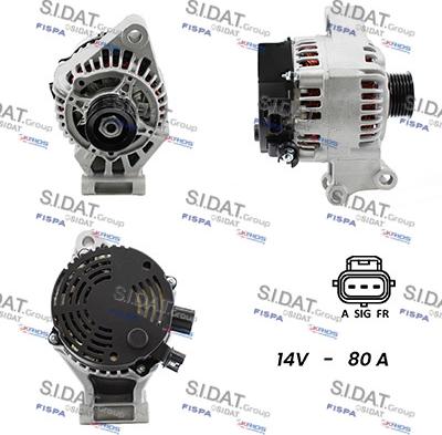 Fispa A12MA0151A2 - Alternator car-mod.net