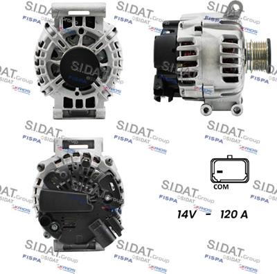 Fispa A12VA0135 - Alternator car-mod.net