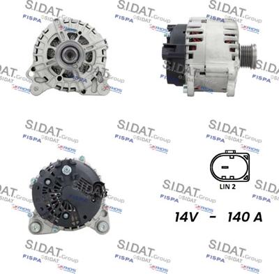 Fispa A12VA0864 - Alternator car-mod.net