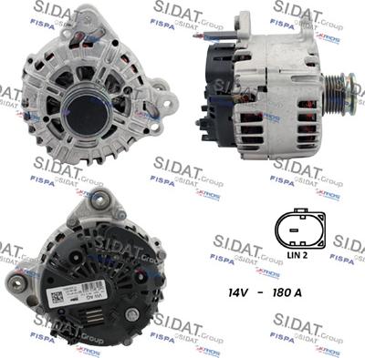 Fispa A12VA0866 - Alternator car-mod.net