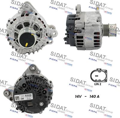 Fispa A12VA1269 - Alternator car-mod.net