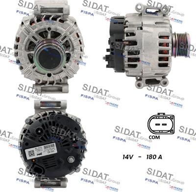 Fispa A12VA1273 - Alternator car-mod.net