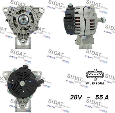 Fispa A24BH0041A2 - Alternator car-mod.net