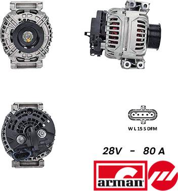 Fispa A24BH0016AS - Alternator car-mod.net