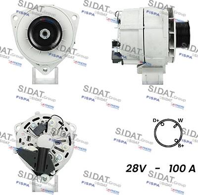 Fispa A24BH0035A2 - Alternator car-mod.net