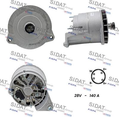 Fispa A24BH0033A2 - Alternator car-mod.net