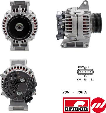 Fispa A24BH0140AS - Alternator car-mod.net