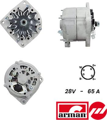 Fispa A24BH0105AS - Alternator car-mod.net
