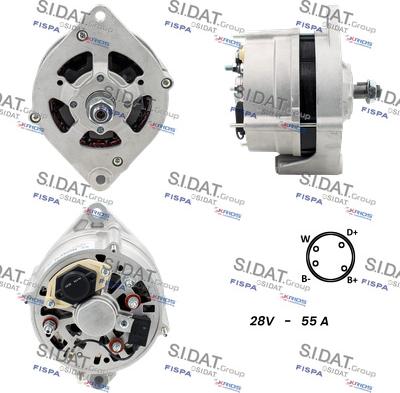 Fispa A24BH0102 - Alternator car-mod.net