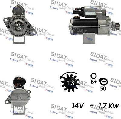 Fispa S12BH0450A2 - Starter car-mod.net