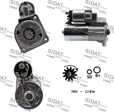 Fispa S12BH0597A2 - Starter car-mod.net