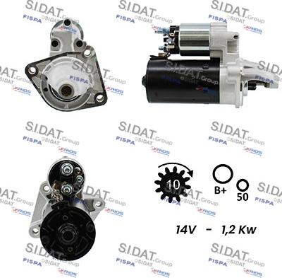 Fispa S12BH0697A2 - Starter car-mod.net