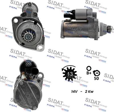 Fispa S12BH0633 - Starter car-mod.net