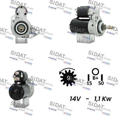 Fispa S12BH0620A2 - Starter car-mod.net
