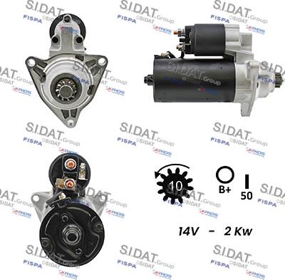 Fispa S12BH0622A2 - Starter car-mod.net