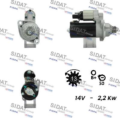 Fispa S12BH0096A2 - Starter car-mod.net