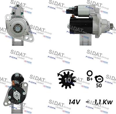 Fispa S12BH0072A2 - Starter car-mod.net