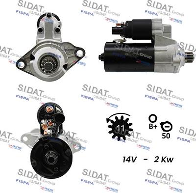Fispa S12BH0177 - Starter car-mod.net