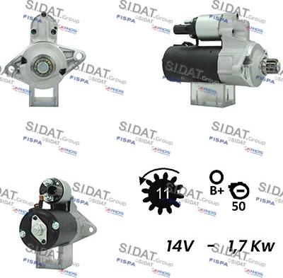 Fispa S12BH0350A2 - Starter car-mod.net