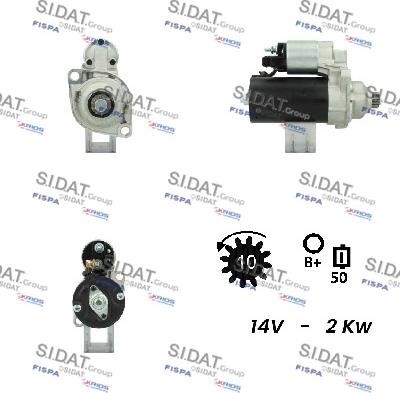 Fispa S12BH0245A2 - Starter car-mod.net