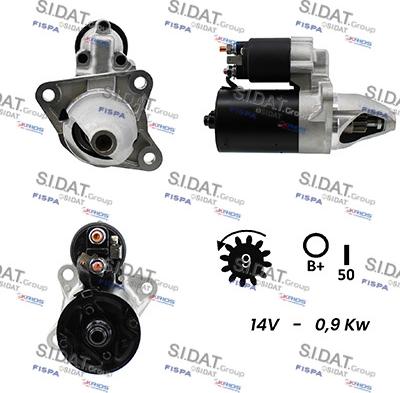 Fispa S12BH0256A2 - Starter car-mod.net