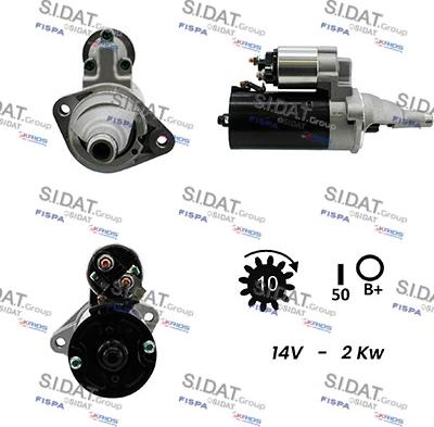 Fispa S12BH0231A2 - Starter car-mod.net