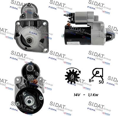 Fispa S12BH0799A2 - Starter car-mod.net