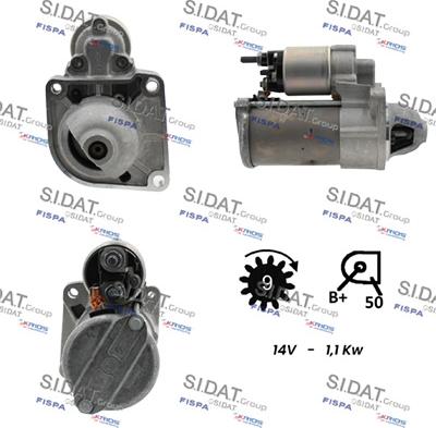 Fispa S12BH0799 - Starter car-mod.net