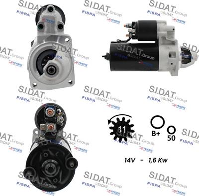 Fispa S12BH0791A2 - Starter car-mod.net