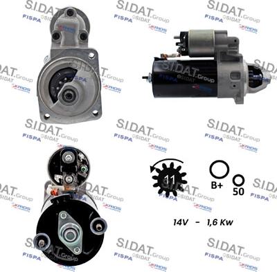 Fispa S12BH0791 - Starter car-mod.net