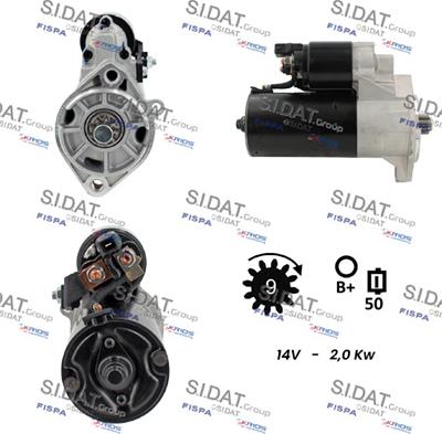 Fispa S12BH0785A2 - Starter car-mod.net