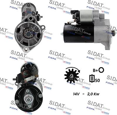 Fispa S12BH0785 - Starter car-mod.net