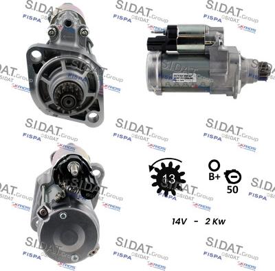 Fispa S12DE0633 - Starter car-mod.net