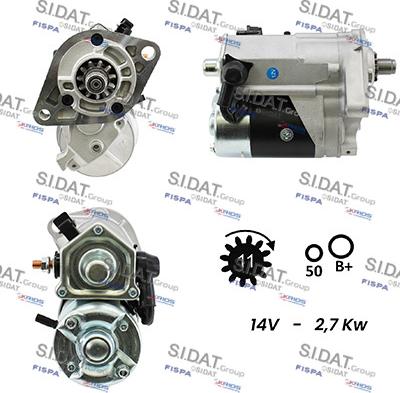 Fispa S12DE0137A2 - Starter car-mod.net
