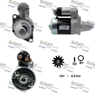 Fispa S12DE0316A2 - Starter car-mod.net