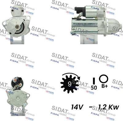 Fispa S12DR0655A2 - Starter car-mod.net
